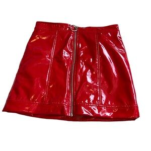 Forever 21 zip up skirt